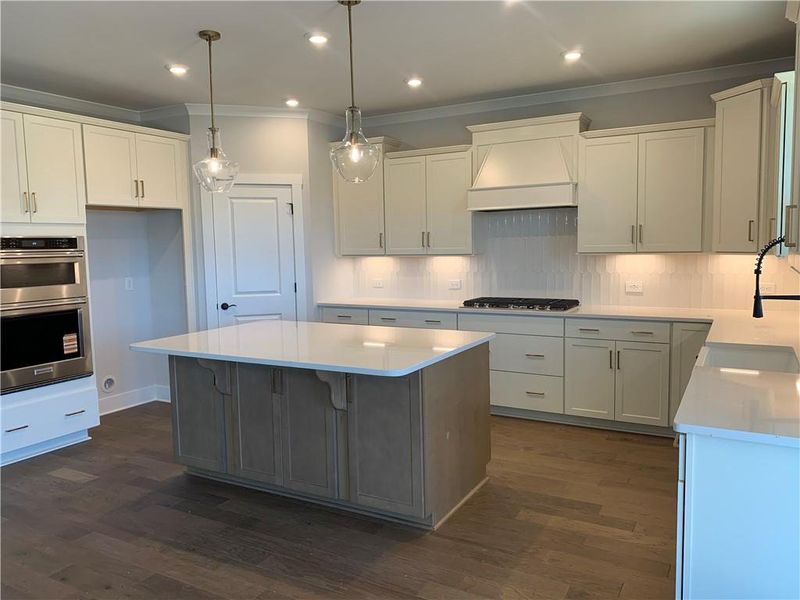 Furnished interior view inside a new home in Reunion, Flowery Branch (Image 5).