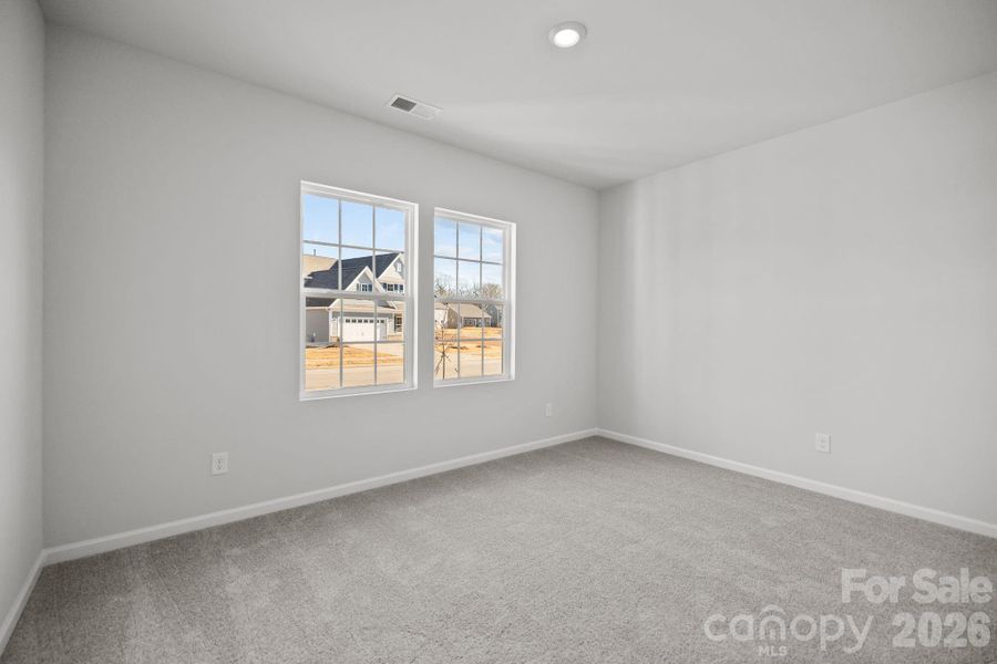 Spacious, unfurnished interior of a new home in Cottages at Wingate, Wingate (Image 28). Spacious, unfurnished interior of a new home in Cottages at Wingate, Wingate (Image 28).