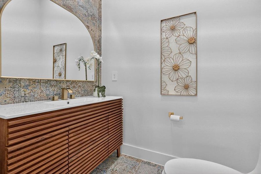 Furnished interior view inside a new home in , Forney (Image 13).