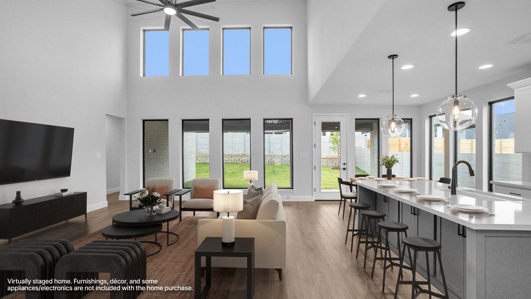 Furnished interior view inside a new home in Two Step Farm, Montgomery (Image 6). Furnished interior view inside a new home in Two Step Farm, Montgomery (Image 6).
