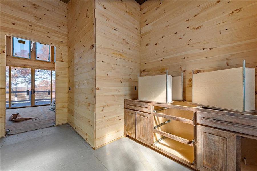 In-progress construction of a new home in , Blue Ridge, GA (Image 15).