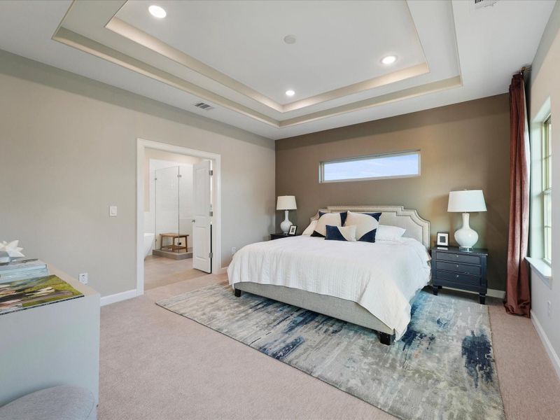 Furnished interior view inside a new home in , Houston (Image 7).