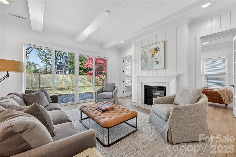 Furnished interior view inside a new home in , Charlotte (Image 5).