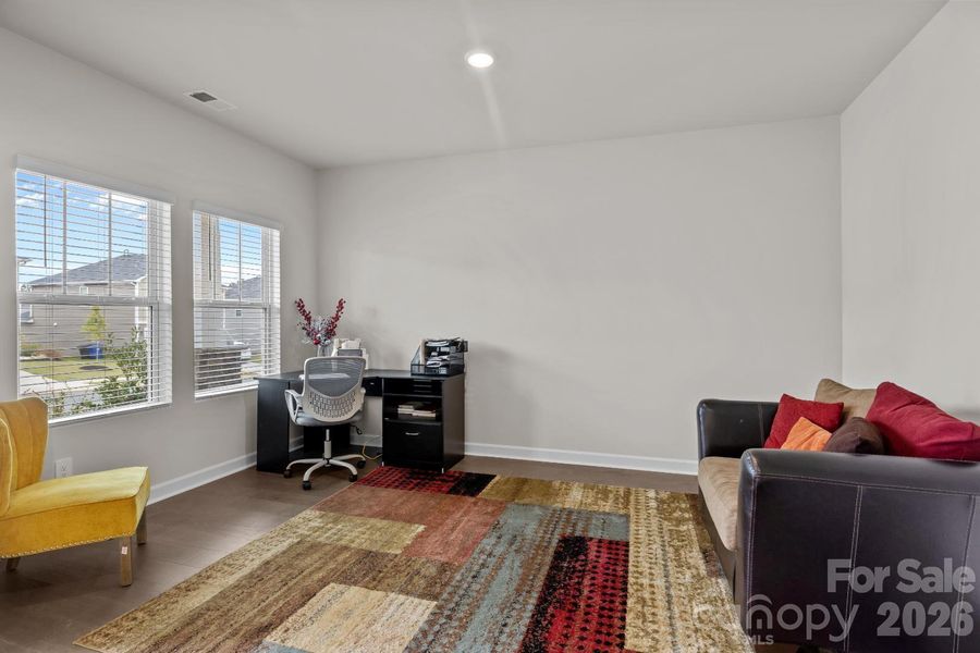 Furnished interior view inside a new home in Shepherds Landing, Mooresville (Image 15).