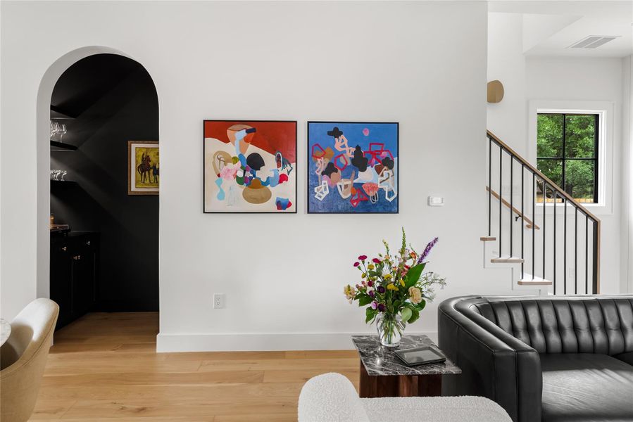 Furnished interior view inside a new home in , Austin (Image 10).