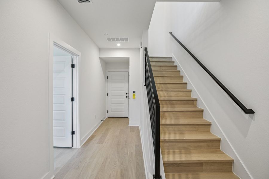 Spacious, unfurnished interior of a new home in Koenig Townhomes, Austin (Image 13).
