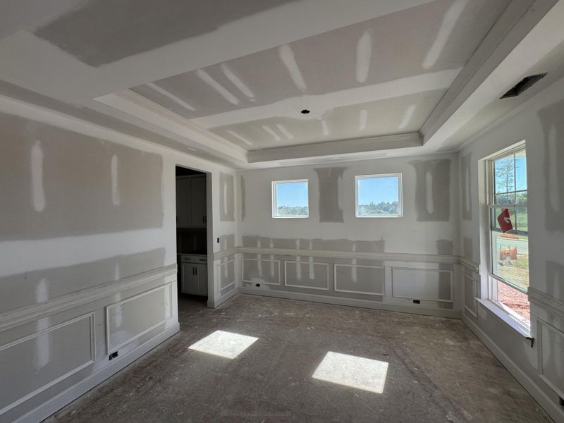In-progress construction of a new home in The Meadows at Laurelbrook, Sherrills Ford, NC (Image 4).