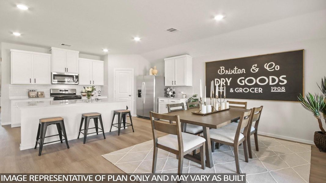 Furnished interior view inside a new home in Chapel Lakes, Montgomery (Image 9).