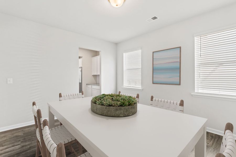 Furnished interior view inside a new home in Zanes Creek, Inman (Image 3).