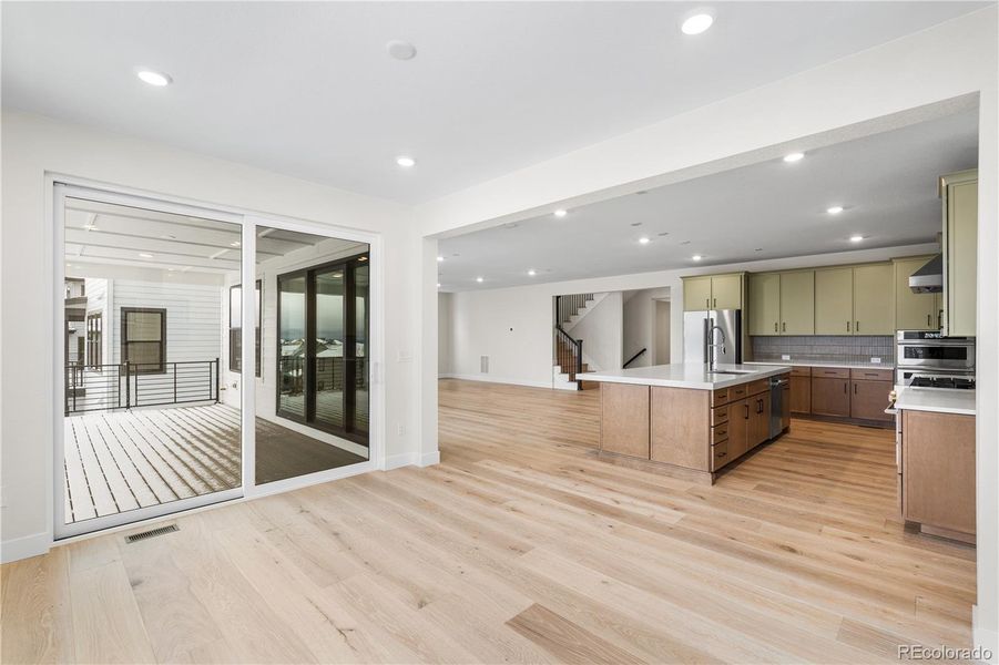 Spacious, unfurnished interior of a new home in Autograph at Lyric, Lone Tree (Image 41).