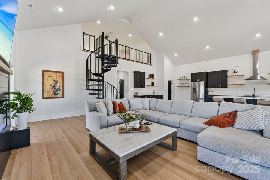 Furnished interior view inside a new home in , Mooresville (Image 22).