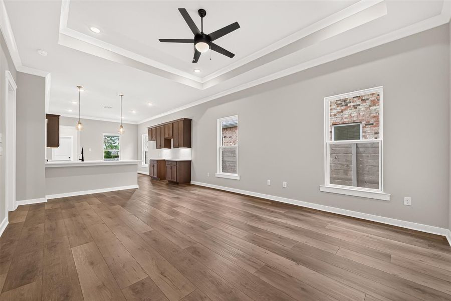 Spacious, unfurnished interior of a new home in Two Step Farm, Montgomery (Image 32). Spacious, unfurnished interior of a new home in Two Step Farm, Montgomery (Image 32).
