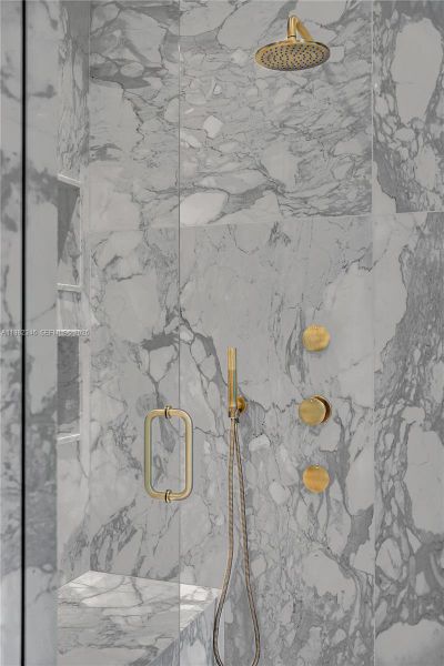 Close-up of interior finishes inside a home in , Miami (Image 8).