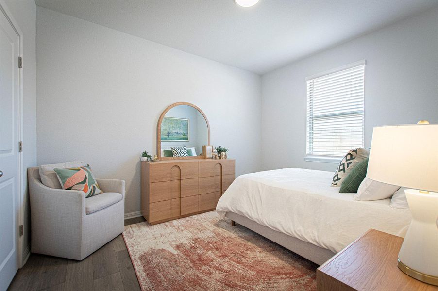 Furnished interior view inside a new home in Sage Hollow, Kyle (Image 23).