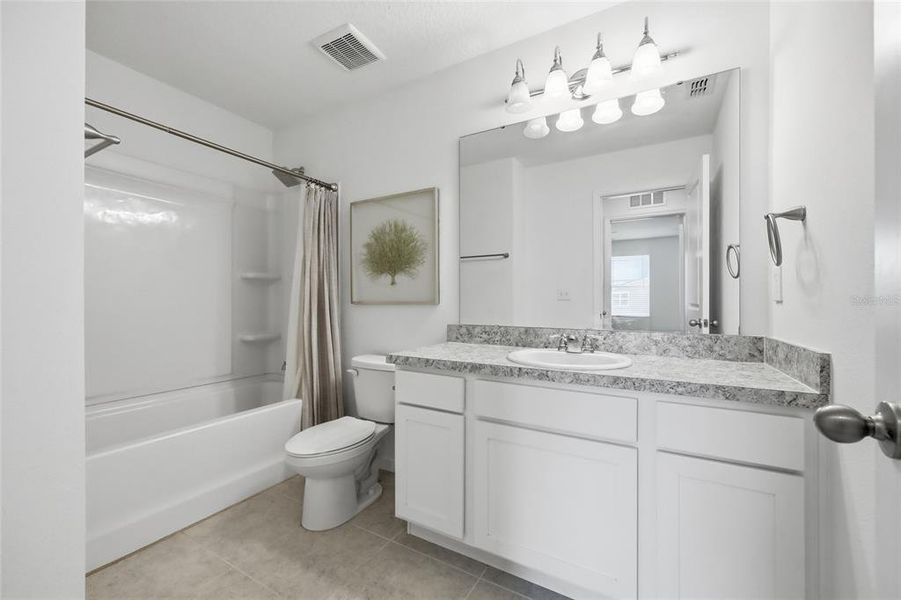 Furnished interior view inside a new home in , Clermont (Image 35). Furnished interior view inside a new home in , Clermont (Image 35).