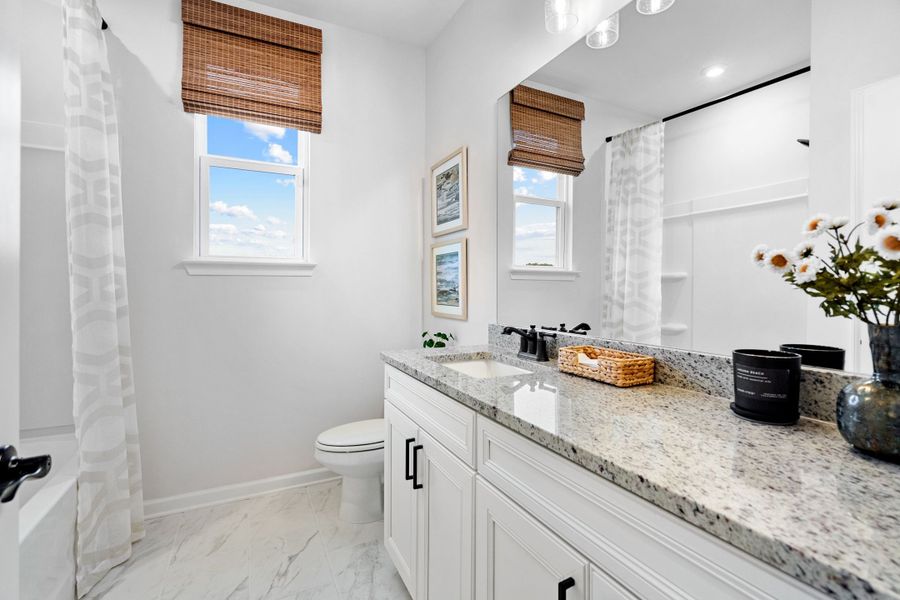 Representative furnished interior of a home built from the The Edison C by Davidson Homes LLC in Kelly Preserve, Loganville (Image 11).