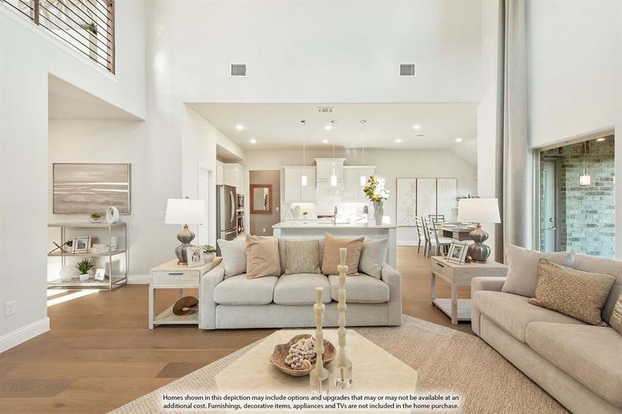 Furnished interior view inside a new home in Sonoma Verde, McLendon-Chisholm (Image 13).