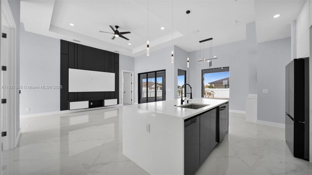 Furnished interior view inside a new home in , Cape Coral (Image 5).