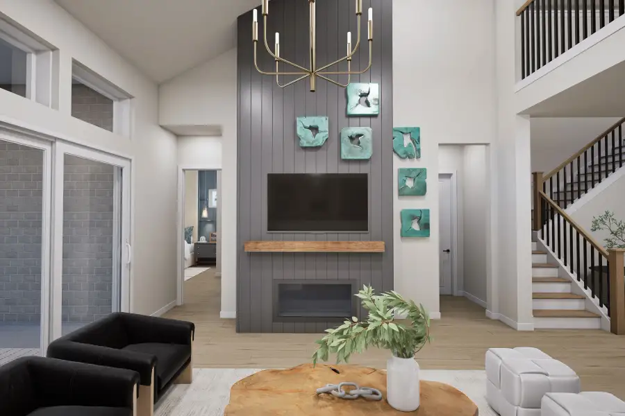 The Mansfield - Optional Fireplace