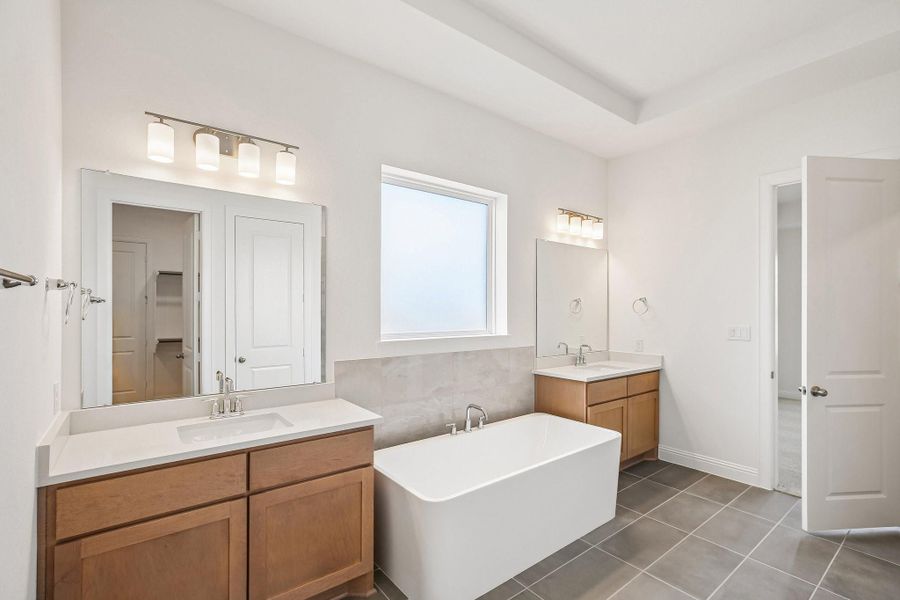 Furnished interior view inside a new home in Legacy, Friendswood (Image 12).