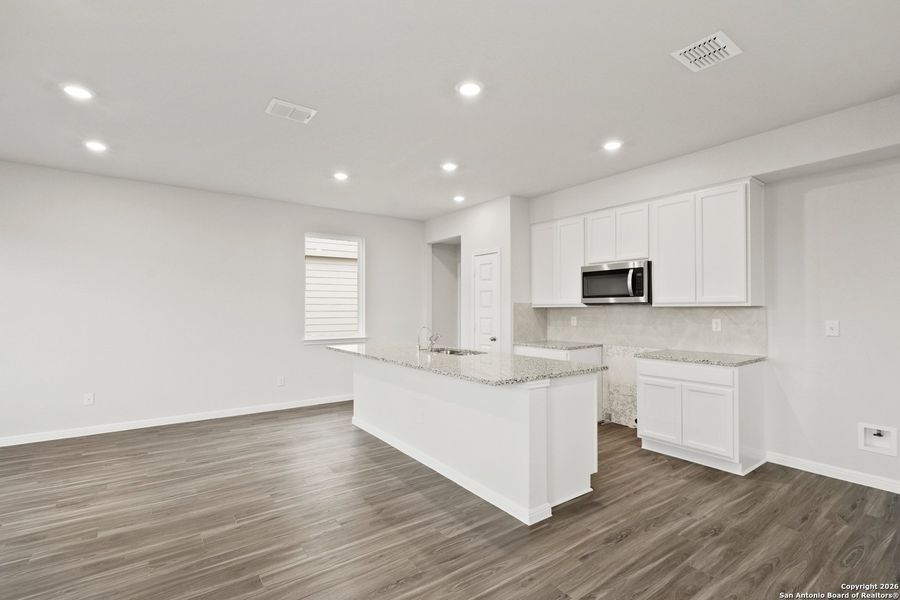 Furnished interior view inside a new home in Melissa Ranch, San Antonio (Image 10).