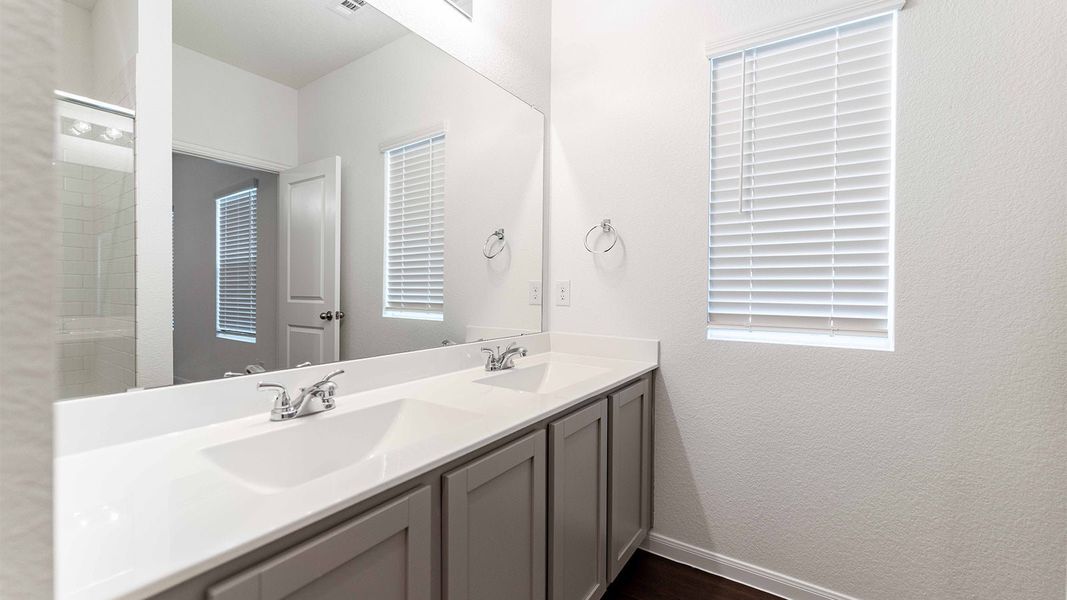 Furnished interior view inside a new home in Austin Point, Richmond (Image 9). Furnished interior view inside a new home in Austin Point, Richmond (Image 9).