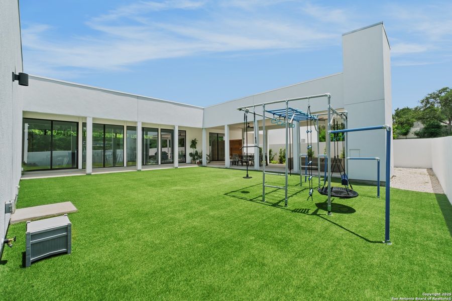 Exterior details and patio area of a home in , San Antonio (Image 14). Exterior details and patio area of a home in , San Antonio (Image 14).