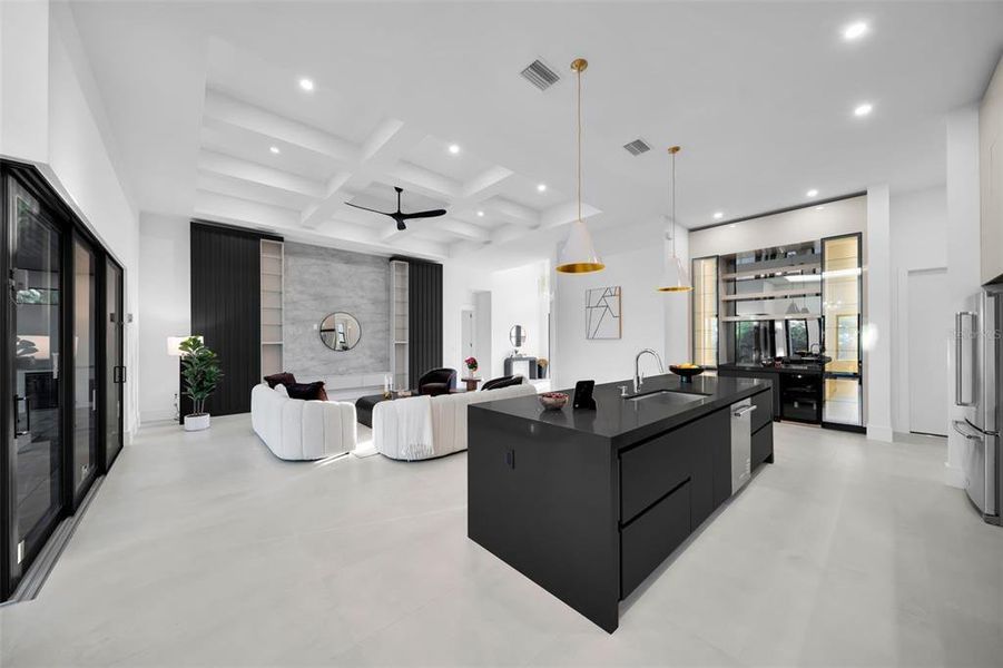 Furnished interior view inside a new home in , Cape Coral (Image 39).