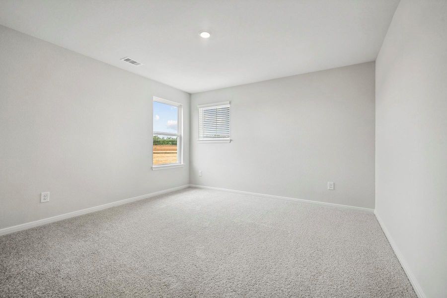 Spacious, unfurnished interior of a new home in Magnolia Woods, Magnolia (Image 17).