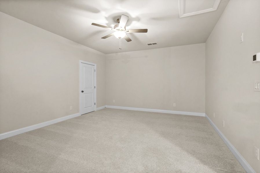 Representative unfurnished interior of a home built from the The McIntosh by The Providence Group in Promenade at Sawnee Village, Cumming (Image 26).