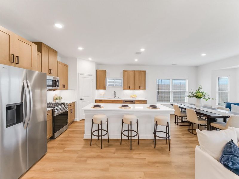 Furnished interior view inside a new home in , Splendora (Image 7).