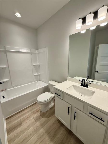 Furnished interior view inside a new home in Ponderosa Farms Estates, Gainesville (Image 8).