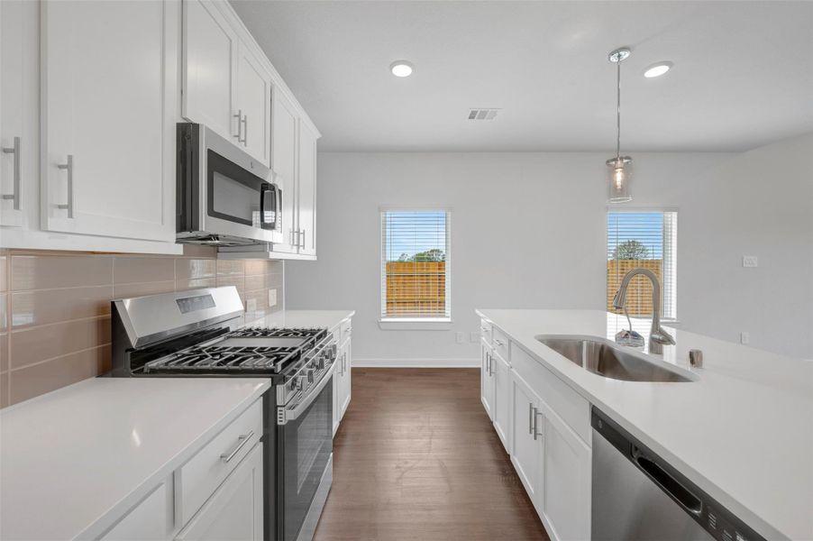 Furnished interior view inside a new home in Wildrye, Waller (Image 19).