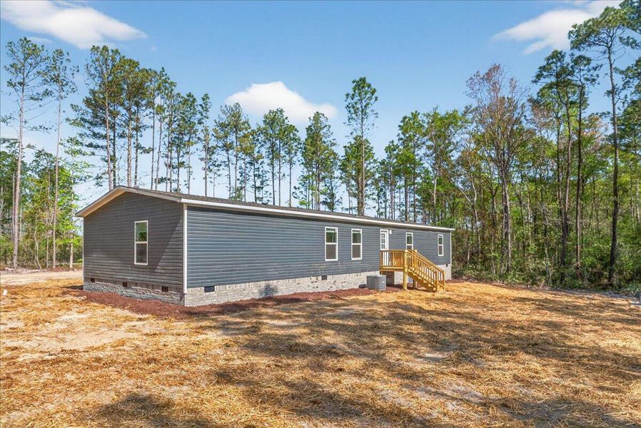 Exterior details and patio area of a home in , Walterboro (Image 27). Exterior details and patio area of a home in , Walterboro (Image 27).