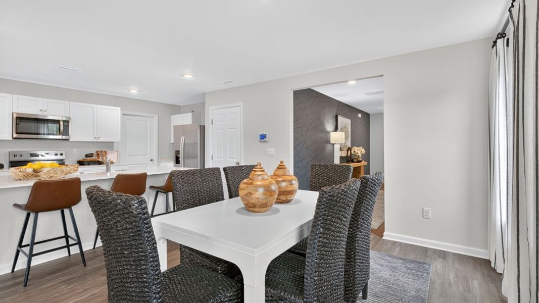 Furnished interior view inside a new home in Chandler Pointe, Rural Hall (Image 6).