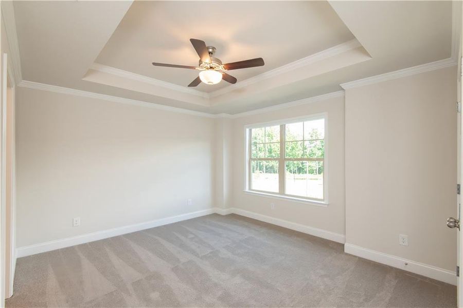 Spacious, unfurnished interior of a new home in Towns at Enclave, Lawrenceville (Image 9).