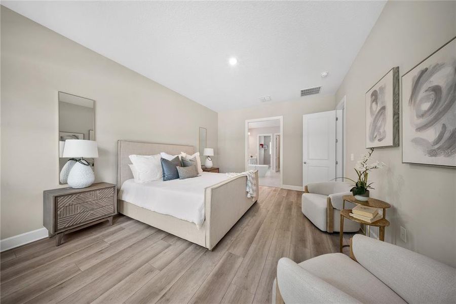 Furnished interior view inside a new home in Fire Creek, Gotha (Image 31). Furnished interior view inside a new home in Fire Creek, Gotha (Image 31).