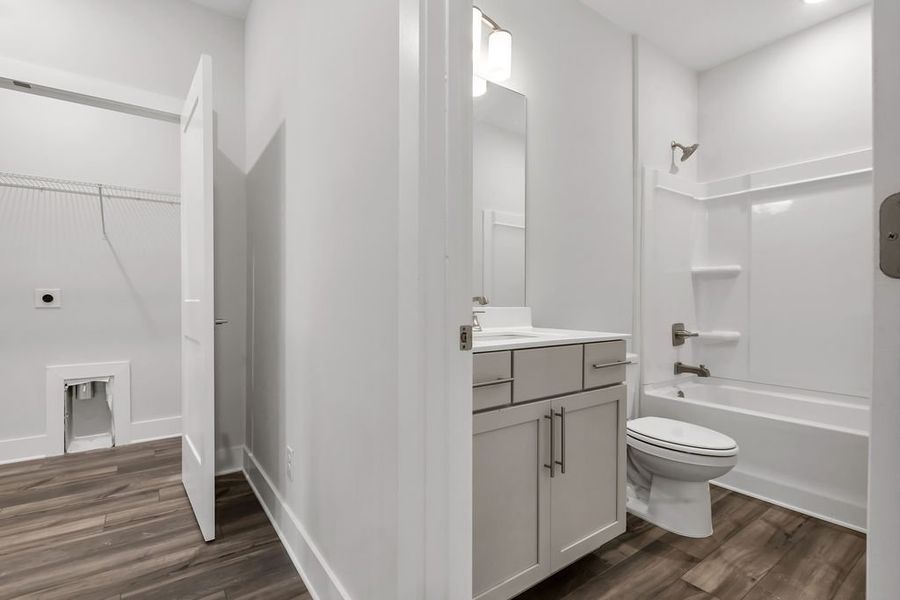 Furnished interior view inside a new home in Echo Park, Suwanee (Image 14).