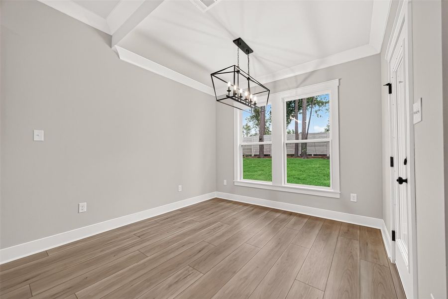 Spacious, unfurnished interior of a new home in Two Step Farm, Montgomery (Image 19). Spacious, unfurnished interior of a new home in Two Step Farm, Montgomery (Image 19).
