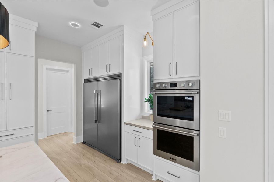 Built-in Full-Size Refrigerator + Freezer