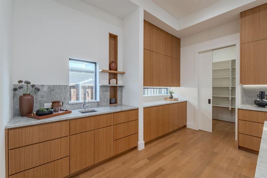 Furnished interior view inside a new home in , Dallas (Image 25).