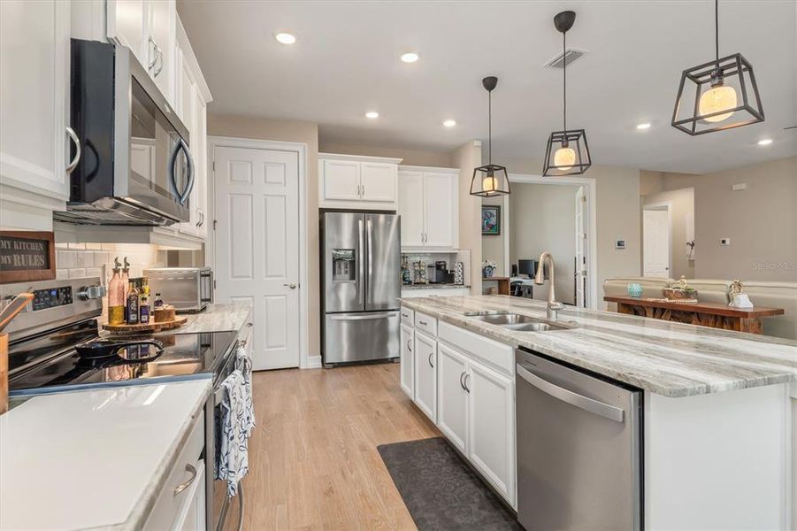 Furnished interior view inside a new home in , Punta Gorda (Image 8).
