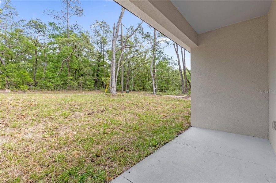 Exterior details and patio area of a home in , Citrus Springs (Image 25).