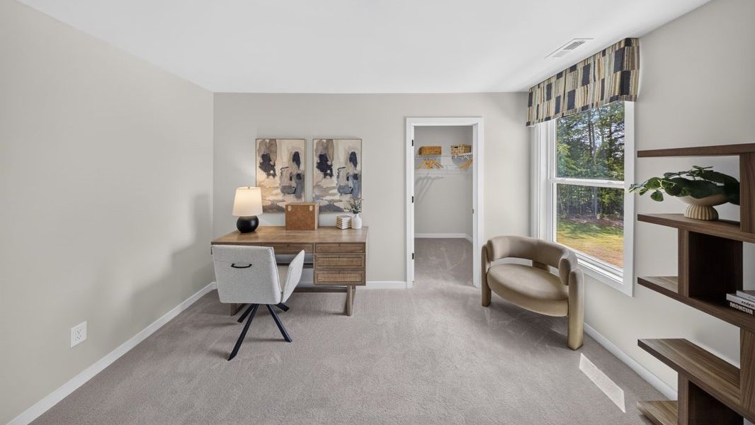 Furnished interior view inside a new home in Westport, York (Image 37).
