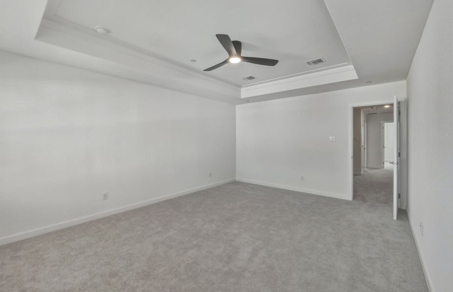 Spacious, unfurnished interior of a new home in Monarch on Main, Round Rock (Image 33).