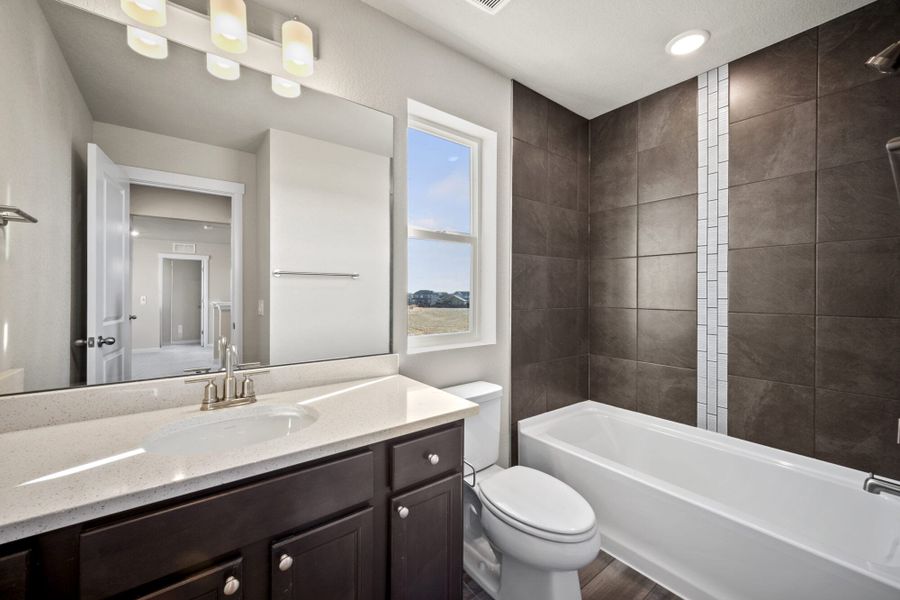 Representative furnished interior of a home built from the Ash by View Homes in Aspen Meadows-4, Colorado Springs (Image 8). Representative furnished interior of a home built from the Ash by View Homes in Aspen Meadows-4, Colorado Springs (Image 8).