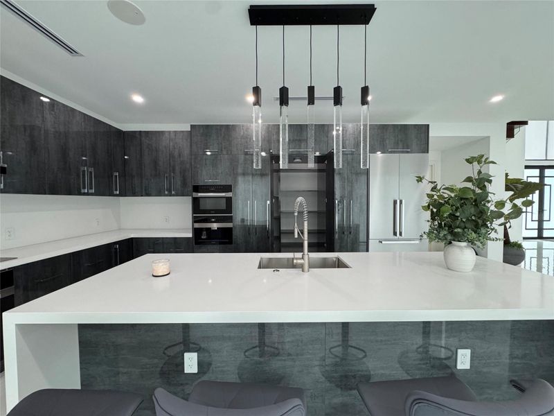 Furnished interior view inside a new home in , Lighthouse Point (Image 2).