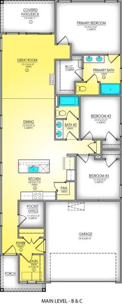 Main Level - B & C Main Level - B & C