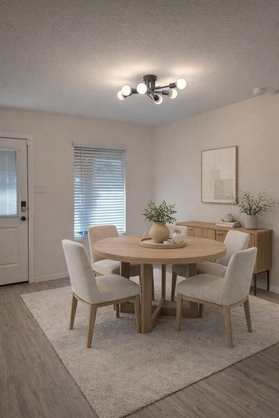 Furnished interior view inside a new home in Tillage Farms, Princeton (Image 6).