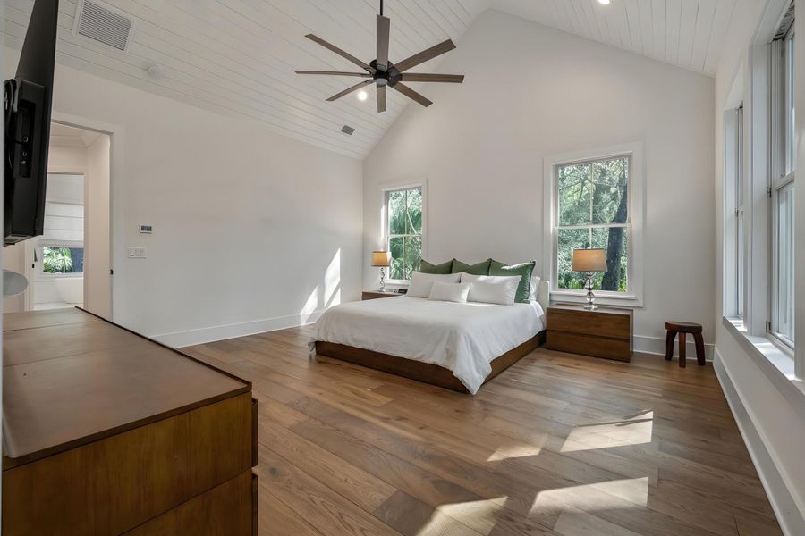 Furnished interior view inside a new home in , Seabrook Island (Image 34).